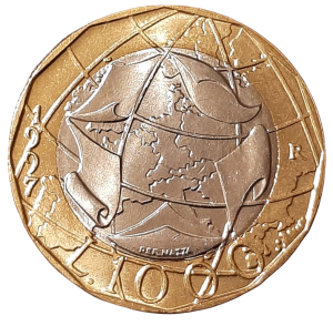 Włochy 1000 Lirów KM 190 1997 UNC