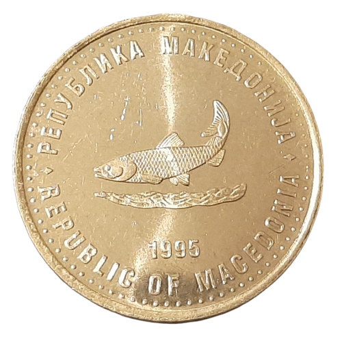Macedonia 2 Denarki KM 6a 1995 A.png