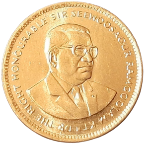 Mauritius 5 Centów KM 52 1994 UNC