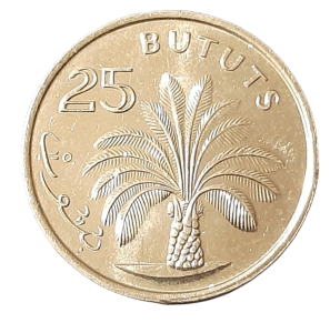 Gambia 25 Bututs KM 57 1998 UNC