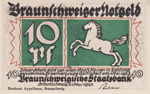 Braunschweig 10 Pf G-155.1a Druckerei Appelhans, Braunschweig 1A.jpg