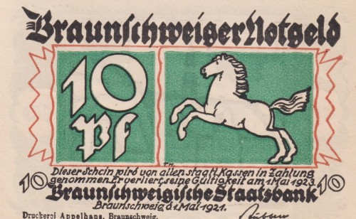 Braunschweig 10 Pf G-155.1a Druckerei Appelhans, Braunschweig 4A.jpg