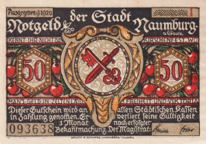 Naumburg 50 Pf G-928.4 1920