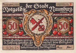 Naumburg 50 Pf G-928.4 1920 