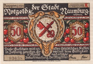 Naumburg 50 Pf G-928.4 1920 