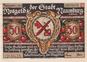 Naumburg 50 Pf G-928.4 1920 