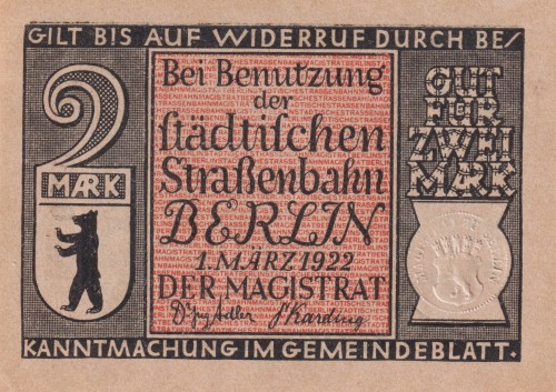 Berlin 2 Mk G-92.3.10 1918 A.jpg