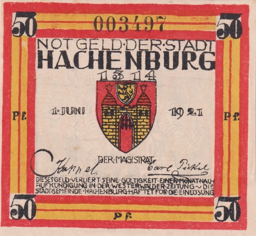 Hachenburg 50 Pf G-498.1 1.6.1921 Marienstatt A.jpg