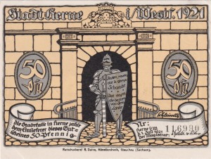 Herne 50 Pf G-602.1 1921 Bild: 9