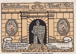 Herne 50 Pf G-602.1 1921 Bild: 8