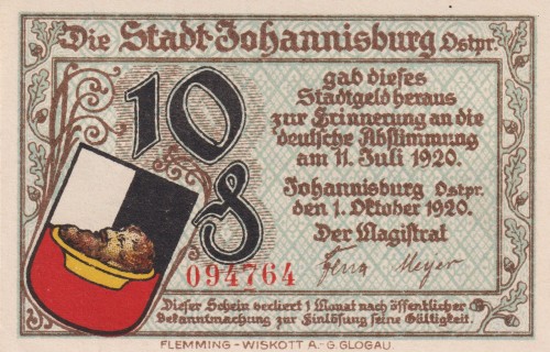 Johannisburg (Pisz)10 Pf G-662 A.jpg