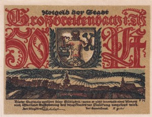 Grossbreitenbach 50 Pf G-478.2 AU/UNC