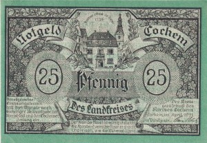 Cochem 25 Pf G-237.1 4.1921 aUNC