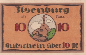 Ilsenburg 10 Pf G-644.1 1.11.1920-31.12.1921 aUNC