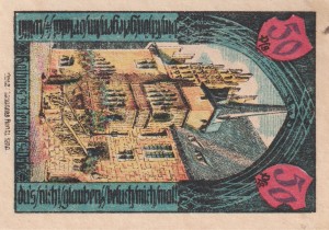 Neustadt a.d. Orla 50 Pf G-965.1 1.7.1921 XF