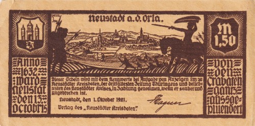 Neustadt a.d Orla 1,50 Mk G-964.1 R.jpg