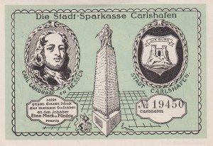 Carlshafen 1,50 Mk G-222.1  AU/UNC 