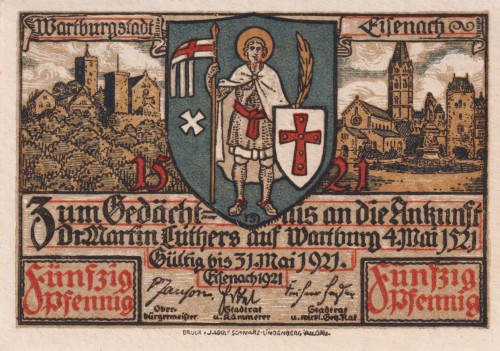 Eisenach 50 Pf G-320.2.3 3. Gefangennahme A.jpg
