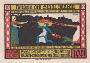 Lobeda 10 Pf G-808.2 AU/UNC