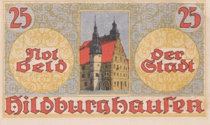 Hildburghausen 25Pf G-608.1  aUNC