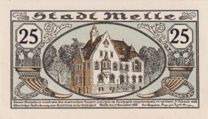 Melle 25 Pf 15.11.1920 UNC