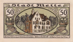 Melle 50 Pf 15.11.1920 UNC