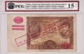 Polska  100 Złotych CM 89a Pick 89 1932 (1940) PCG 15 z nadrukiem.jpg